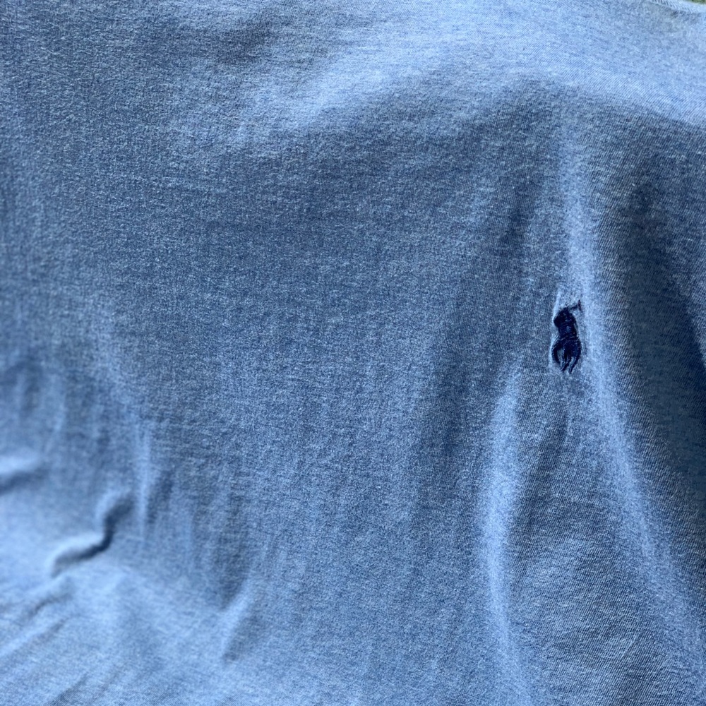 Blue polo t shirt